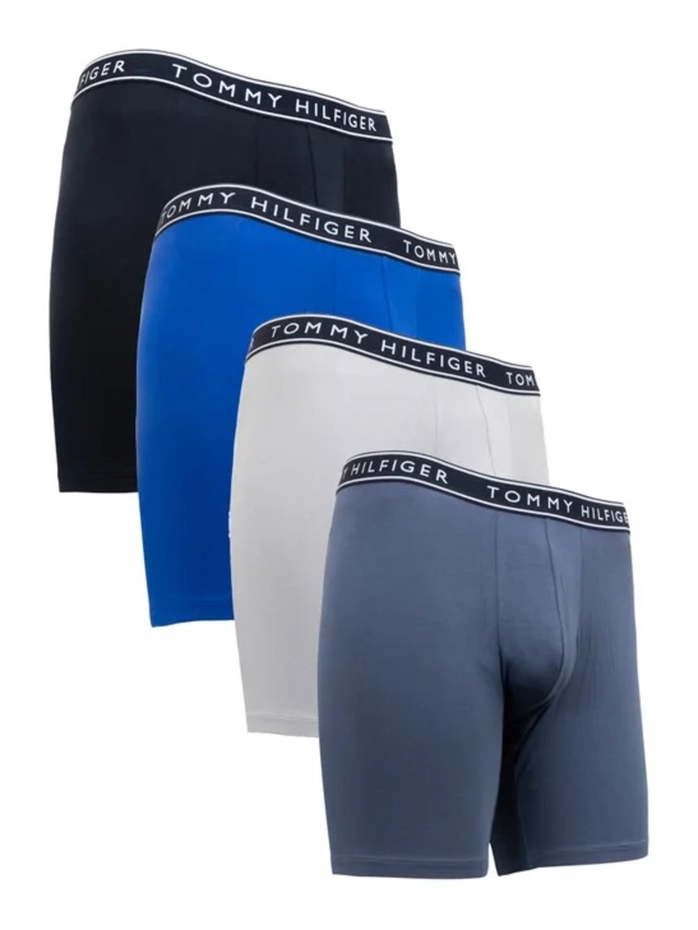 Tommy Hilfiger - Men's Stretch Cotton Boxer Shorts, 4 Pack